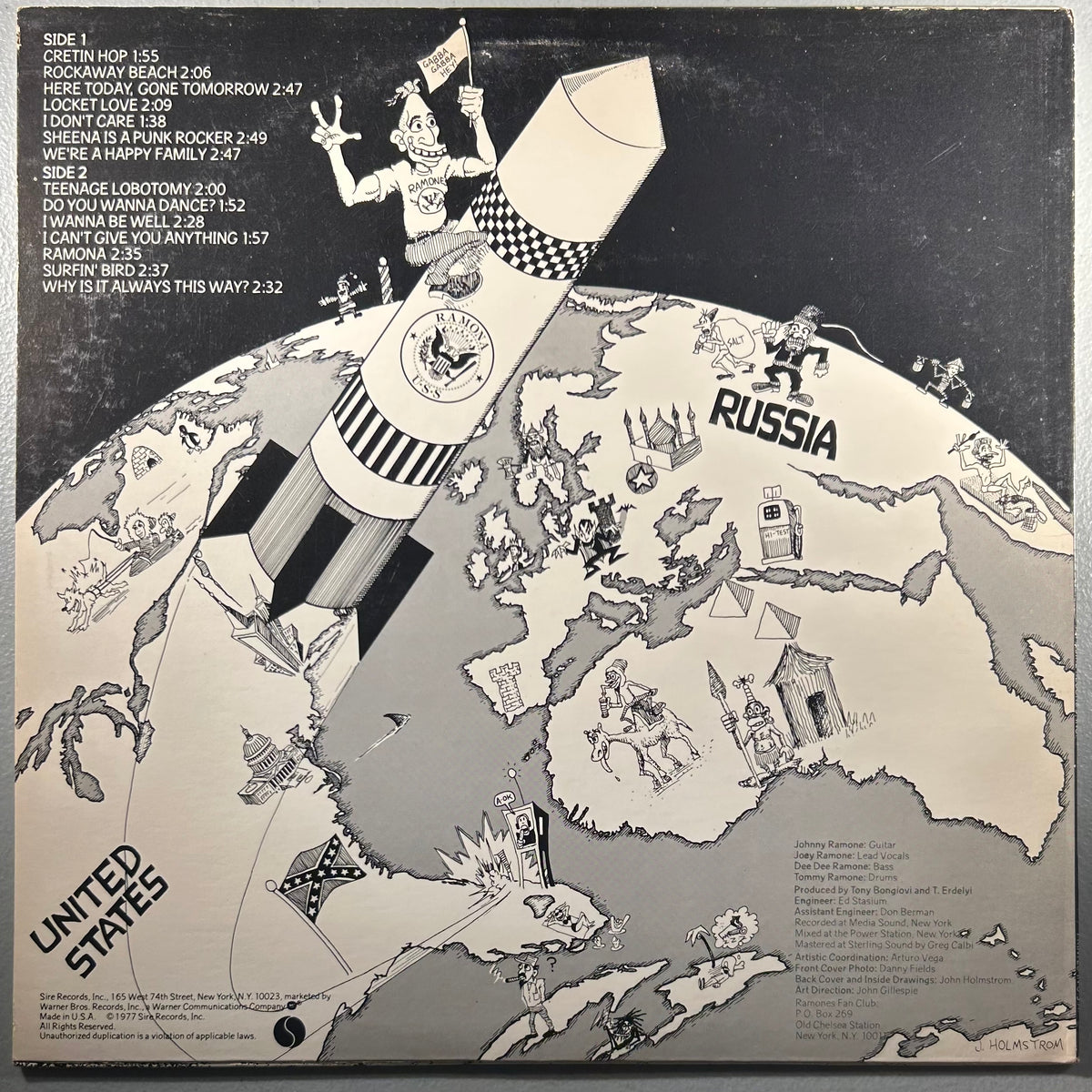 Ramones – Rocket To Russia – LP Vinyl