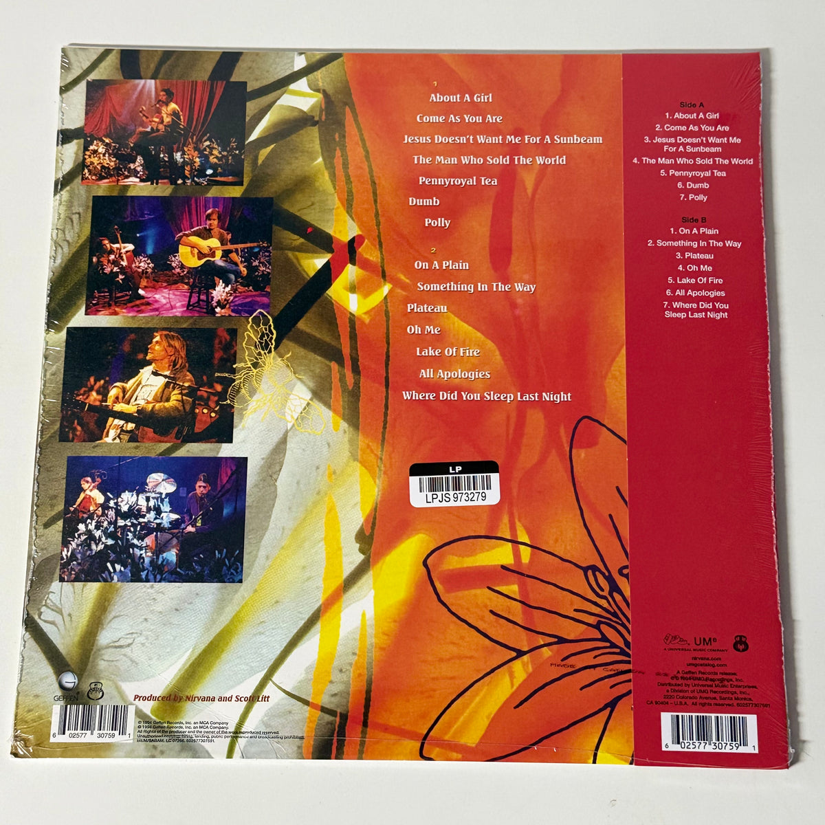Nirvana – MTV Unplugged In New York – LP Vinyl