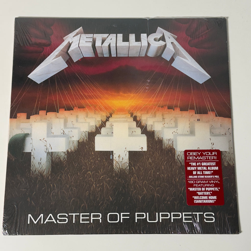 Metallica – Master Of Puppets (180g Reissue) – LP Vinyl record