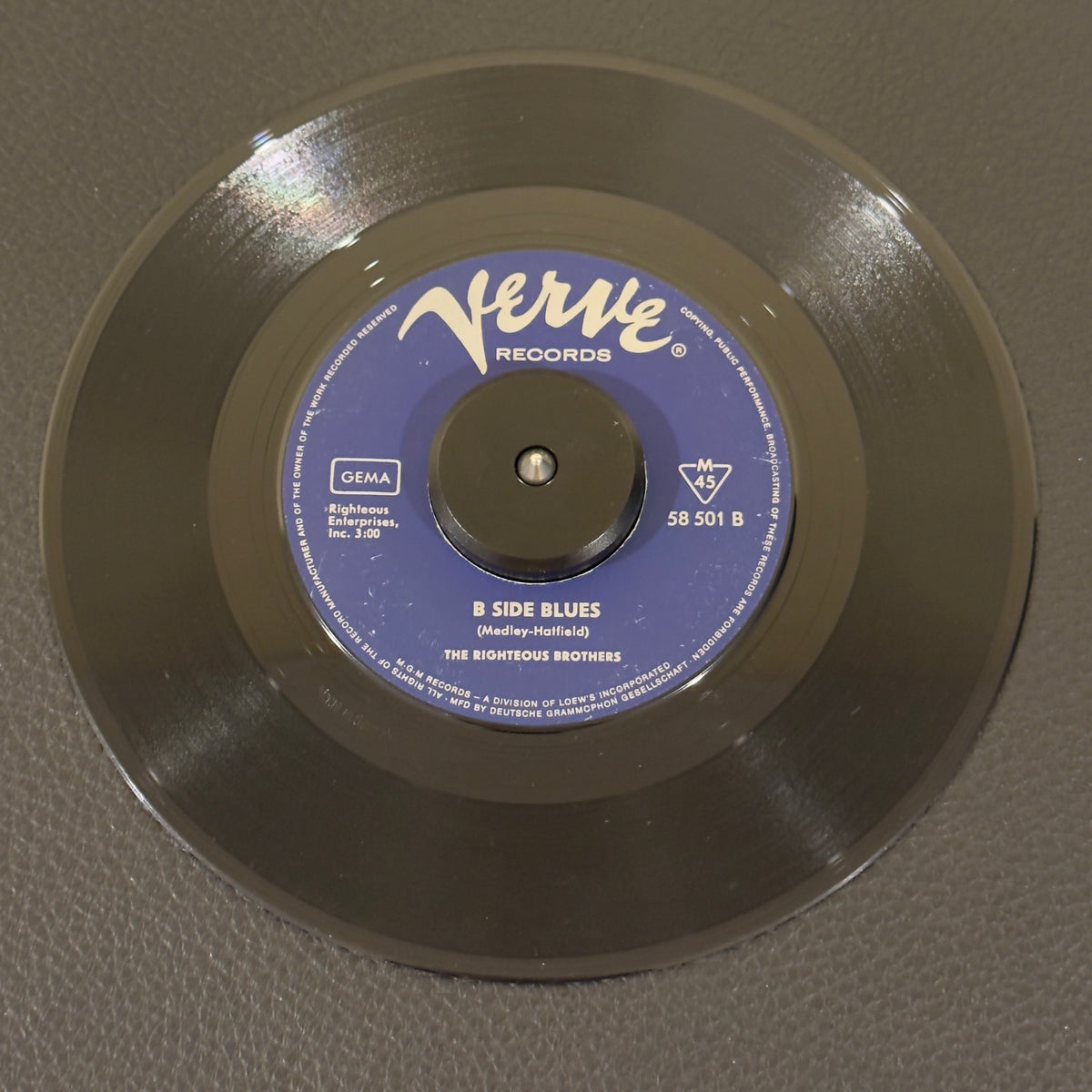 Righteous Brothers, The – Soul and Inspiration / B Side Blues