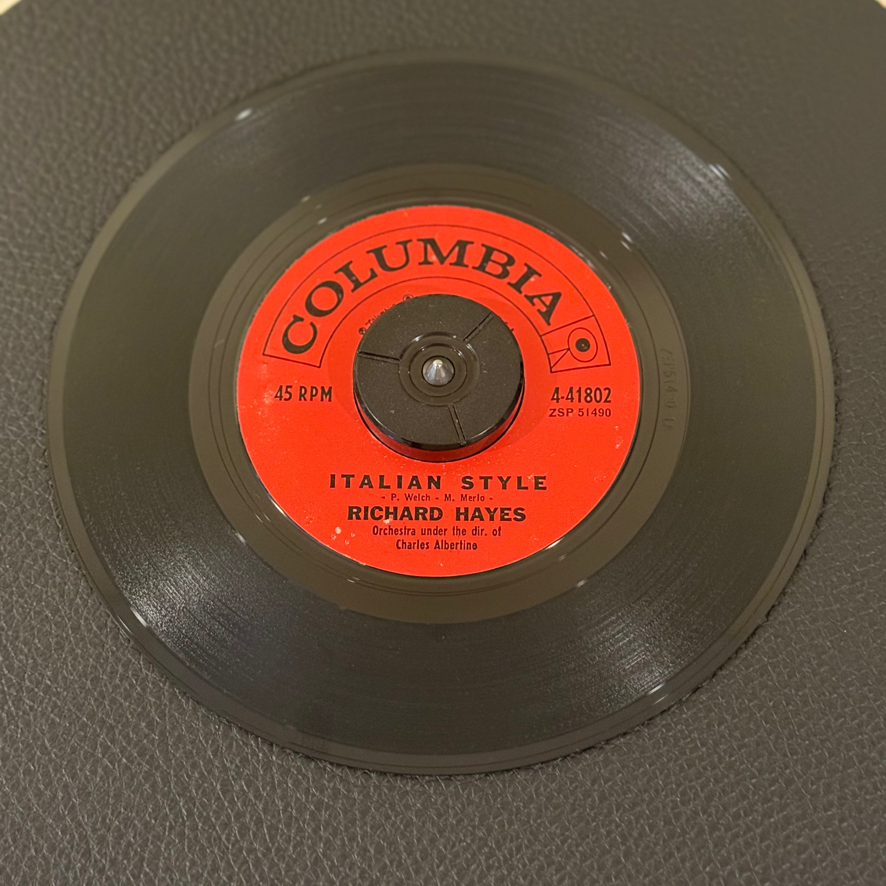 Richard Hayes - Come-On-A My House / Italian Style