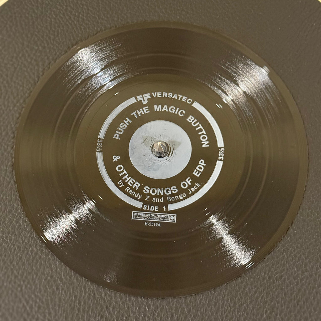 Randy Z and Bongo Jack - Push The Magic Button/When I Was A Bachelor/B