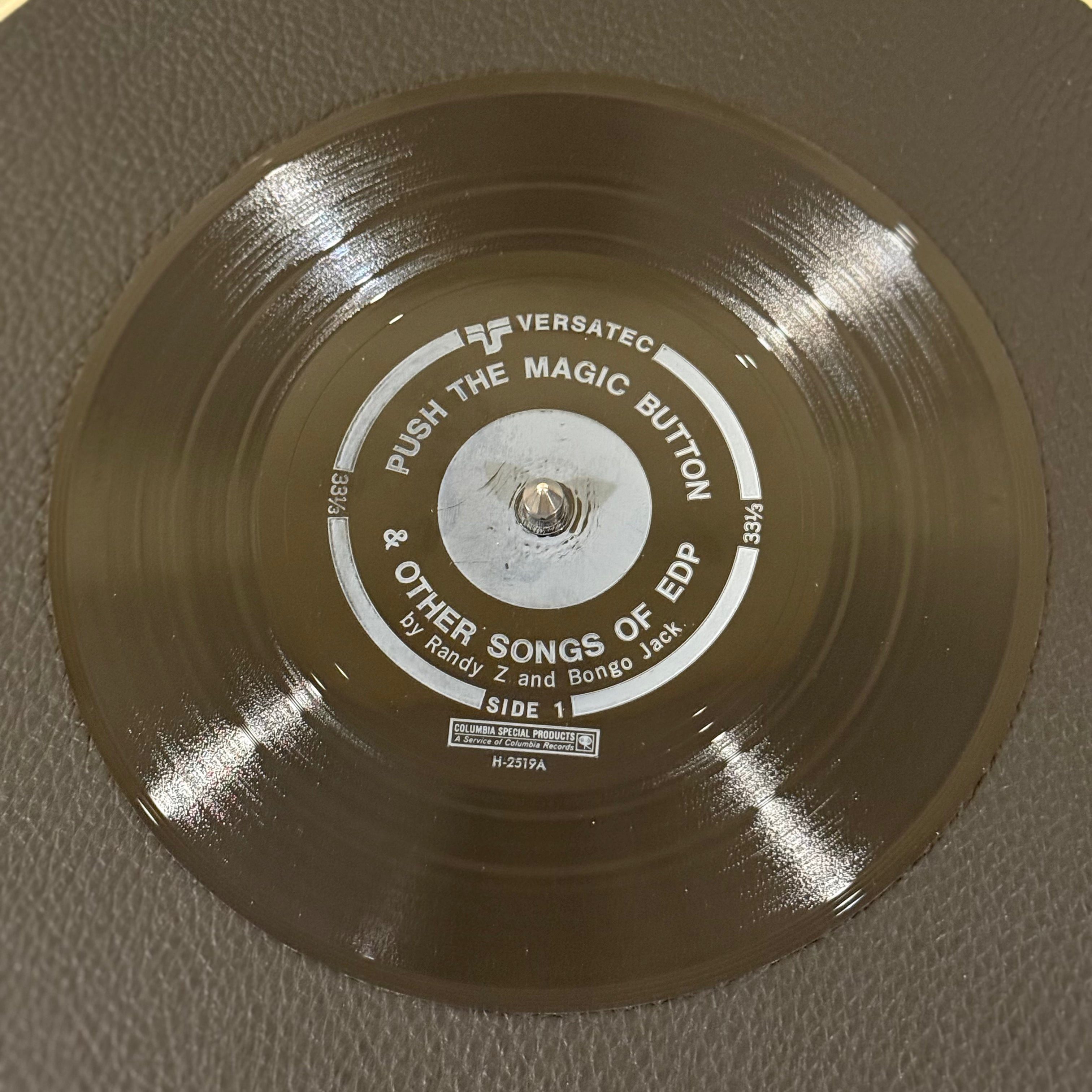 Randy Z and Bongo Jack - Push The Magic Button/When I Was A Bachelor/B