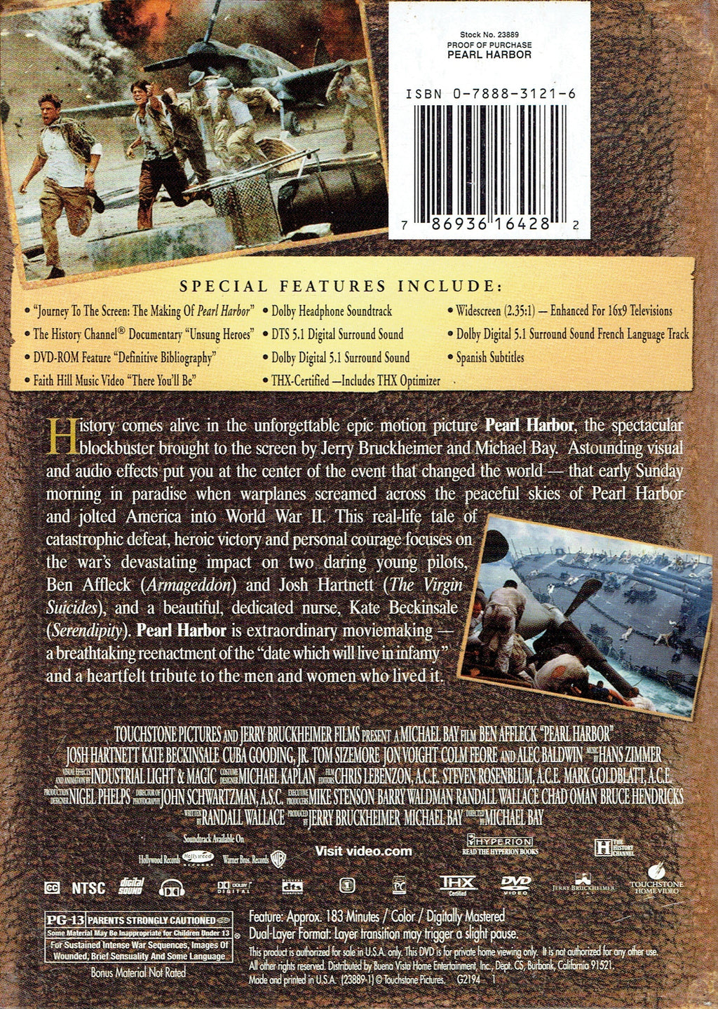 Pearl Harbor - 60th Anniversary Commemorative Edition – DVD - Unvaulted New York